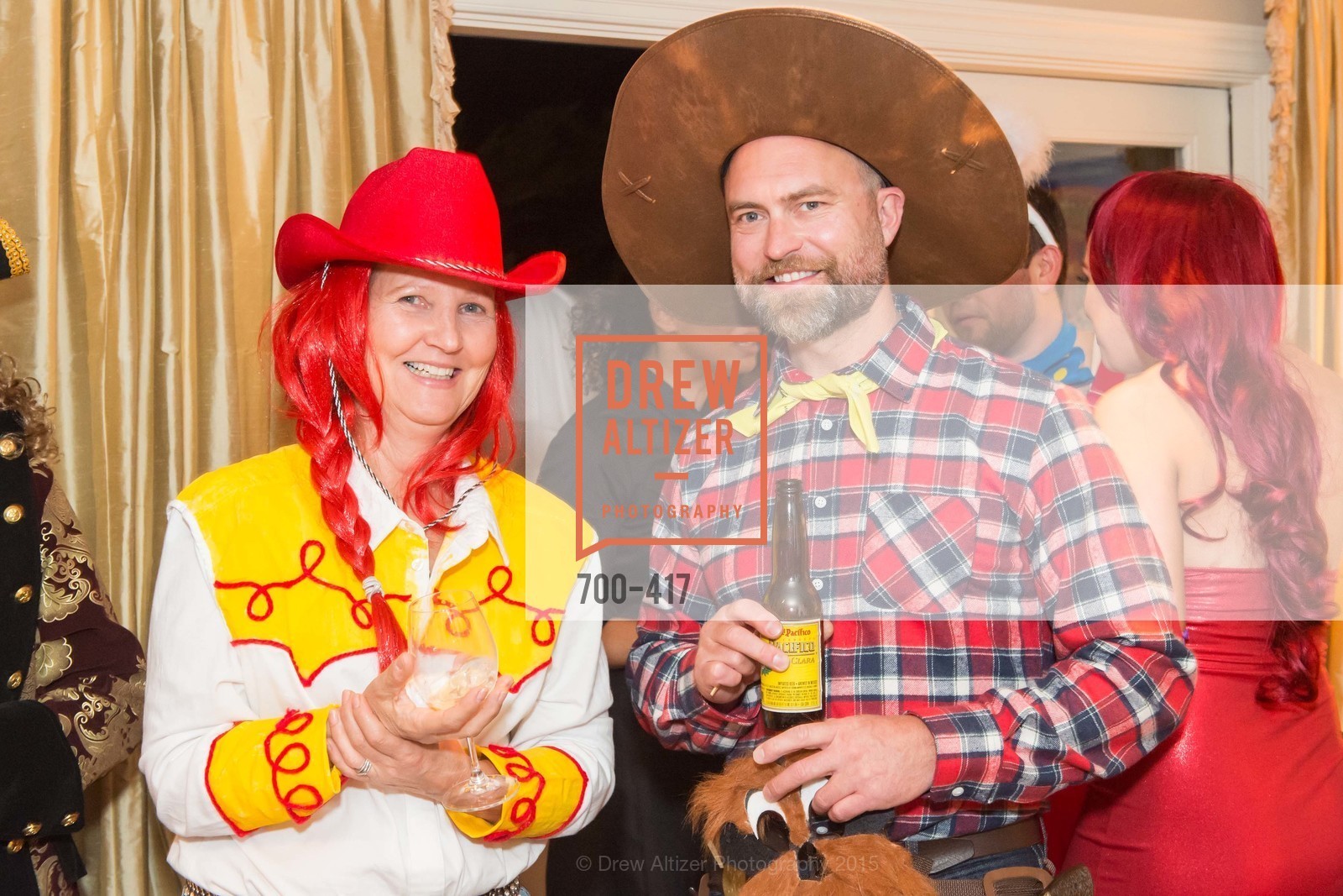 Liz Hellmann, Christopher Key, Wolfson-Federighi Cartoon Costume Party, Private Residence. 737 Bay Road, October 24th, 2015,Drew Altizer, Drew Altizer Photography, full-service agency, private events, San Francisco photographer, photographer california