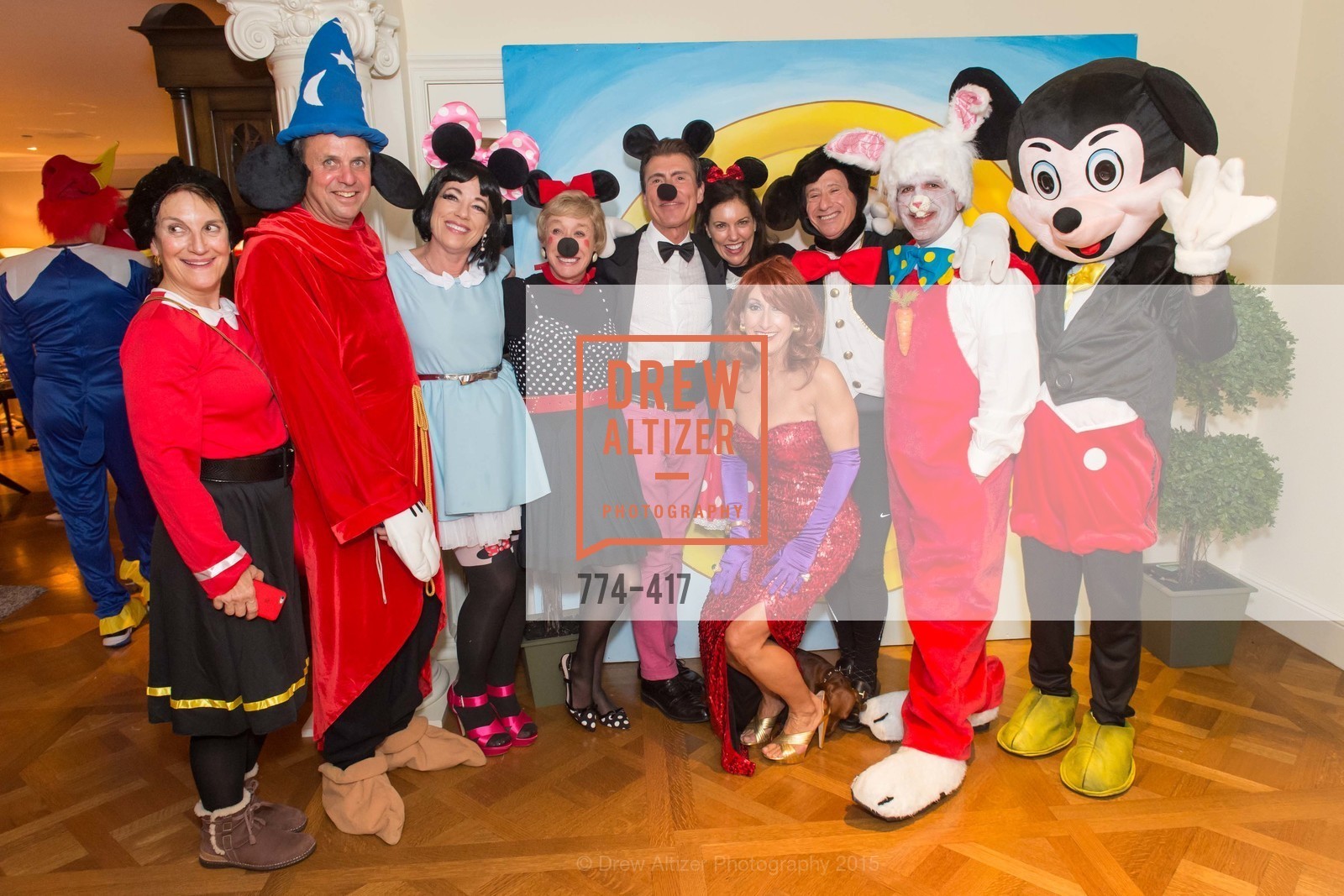 Debby Sagues, Steve Maniscalco, Brenda Wissbrod, Maria Pitcairn, Robert Beadle, Toni Wolfson, Bridget Fish, Howard Fish, Bob Federighi, Steve Kliener, Wolfson-Federighi Cartoon Costume Party, Private Residence. 737 Bay Road, October 24th, 2015,Drew Altizer, Drew Altizer Photography, full-service agency, private events, San Francisco photographer, photographer california