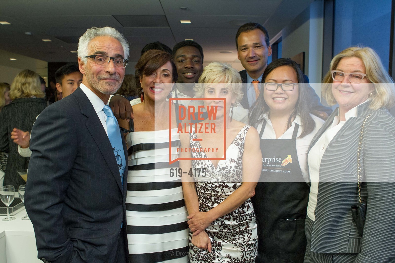 Tony DiStefano, Victoria Zitrin, Saadiq Anderson, Lulu Gordon, Martim Oliveira, Han O, Elizabeth Leach, Private Collections Benefitting Enterprise for High School Students, US, May 21st, 2014, Photo #619-4175 Tony DiStefano, Victoria Zitrin, Saadiq Anderson, Lulu Gordon, Martim Oliveira, Han O, Elizabeth Leach, Photo #619-4175
