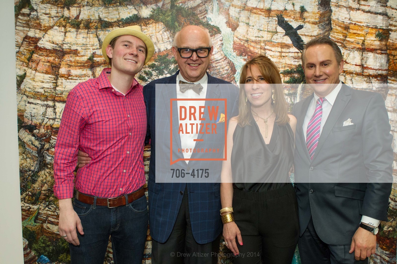Sam Eriksmoen, Lynn Luckow, Allison Pobrislo, Joel Goodrich, Private Collections Benefitting Enterprise for High School Students, US, May 21st, 2014, Photo #706-4175 Sam Eriksmoen, Lynn Luckow, Allison Pobrislo, Joel Goodrich, Photo #706-4175