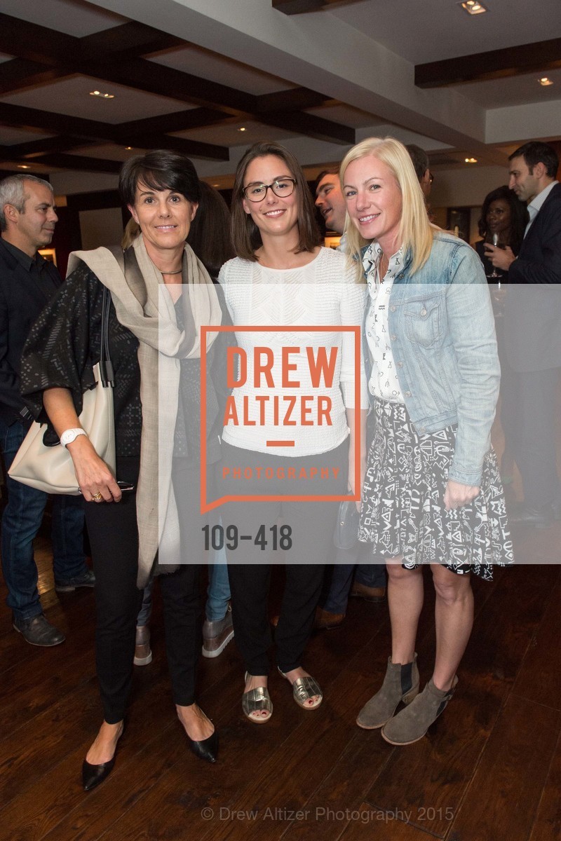 Kristin Duval, Justine Chaussom, Elizabeth Sullivan, Artsy and Sotheby's Village Pub Dinner, Village Pub, October 27th, 2015,Drew Altizer, Drew Altizer Photography, full-service agency, private events, San Francisco photographer, photographer california