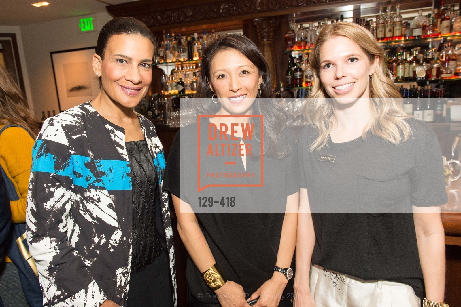 Andrea Fiuczynsky, Cori Bates, Courtney Kremers, Artsy and Sotheby's Village Pub Dinner, Village Pub, October 27th, 2015,Drew Altizer, Drew Altizer Photography, full-service agency, private events, San Francisco photographer, photographer california