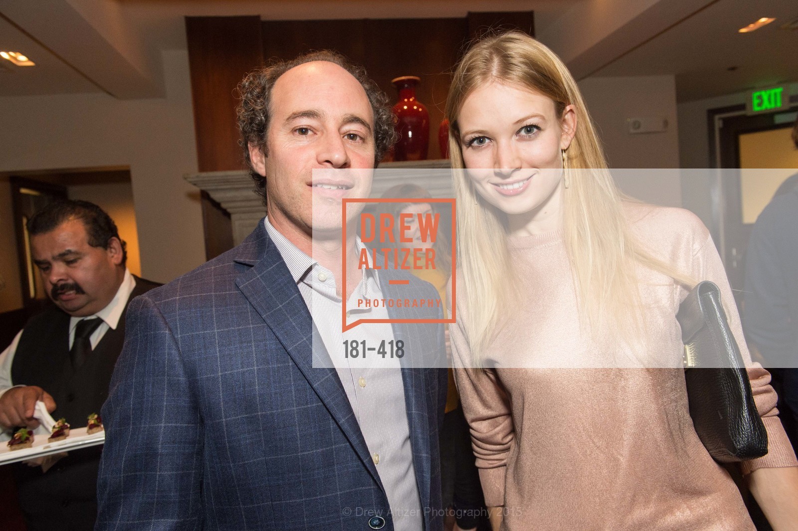 Jason Linetzky, Elena Soboleva, Artsy and Sotheby's Village Pub Dinner, Village Pub, October 27th, 2015,Drew Altizer, Drew Altizer Photography, full-service agency, private events, San Francisco photographer, photographer california