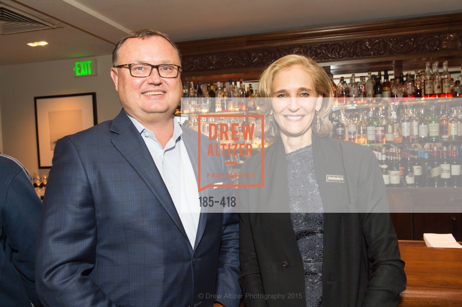 Chuck Strickler, Jennifer Biederbeck, Artsy and Sotheby's Village Pub Dinner, Village Pub, October 27th, 2015,Drew Altizer, Drew Altizer Photography, full-service agency, private events, San Francisco photographer, photographer california