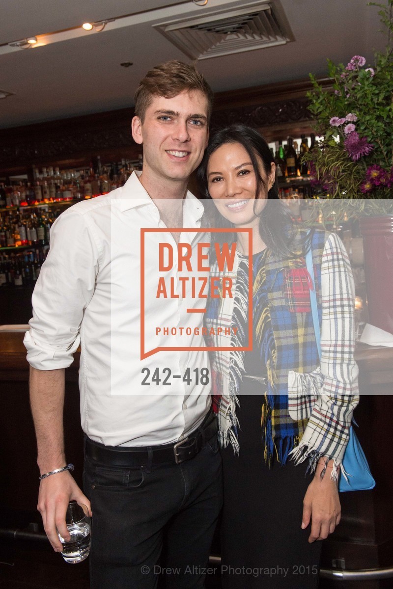 Carter Cleveland, Wendi Murdoch, Artsy and Sotheby's Village Pub Dinner, Village Pub. Village Pub, October 27th, 2015, Photo #242-418 Carter Cleveland, Wendi Murdoch, Photo #242-418