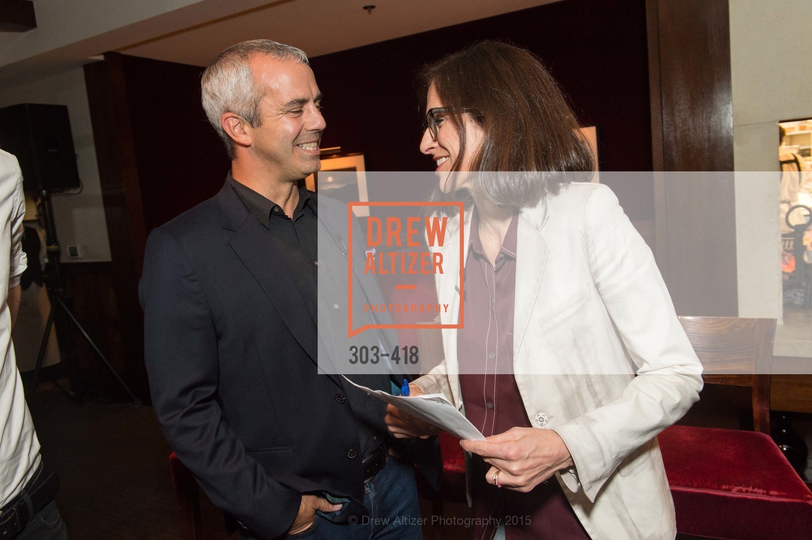 Kevin Johnson, Sarah Thornton, Artsy and Sotheby's Village Pub Dinner, Village Pub, October 27th, 2015,Drew Altizer, Drew Altizer Photography, full-service agency, private events, San Francisco photographer, photographer california