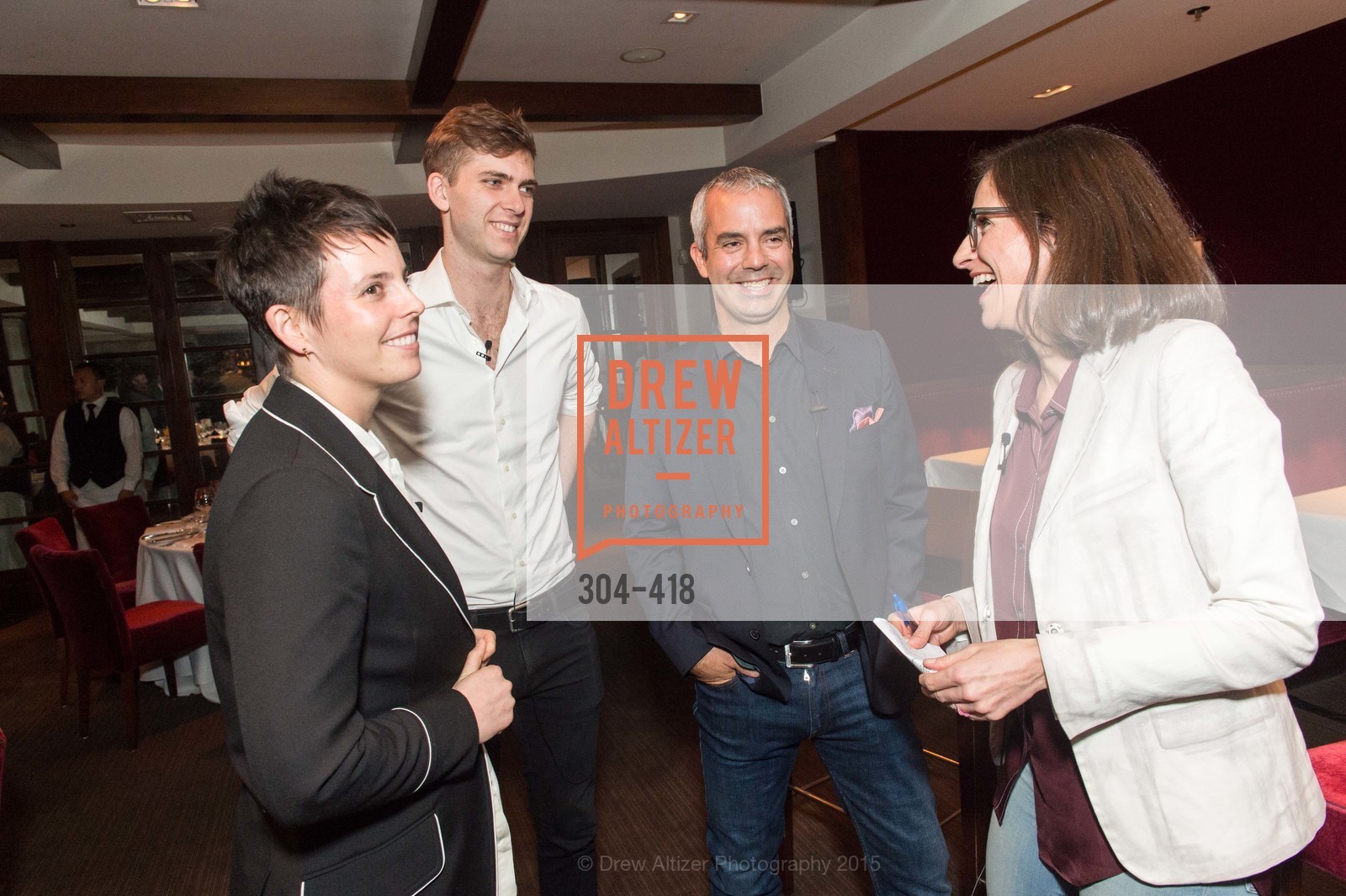 Jessica Silverman, Carter Cleveland, Kevin Johnson, Sarah Thornton, Artsy and Sotheby's Village Pub Dinner, Village Pub, October 27th, 2015,Drew Altizer, Drew Altizer Photography, full-service event agency, private events, San Francisco photographer, photographer California