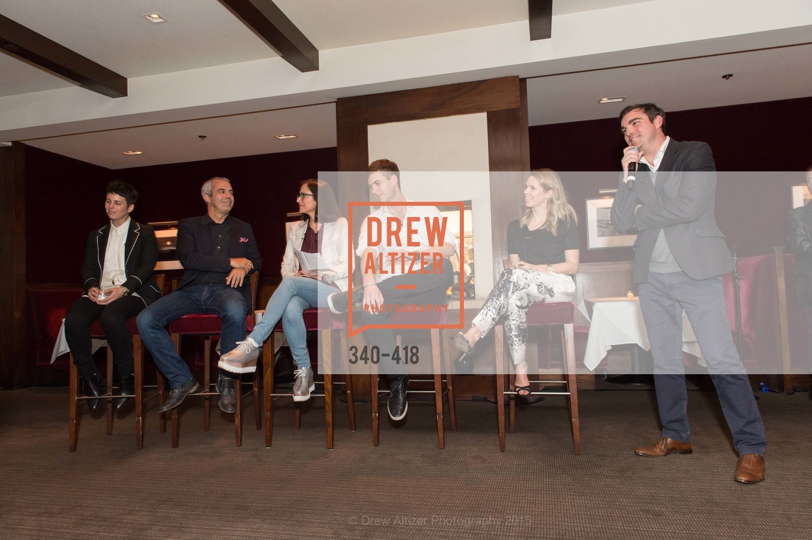 Jessica Silverman, Kevin Johnson, Sarah Thornton, Carter Cleveland, Courtney Kremers, Charles Moffett, Artsy and Sotheby's Village Pub Dinner, Village Pub, October 27th, 2015,Drew Altizer, Drew Altizer Photography, full-service event agency, private events, San Francisco photographer, photographer California