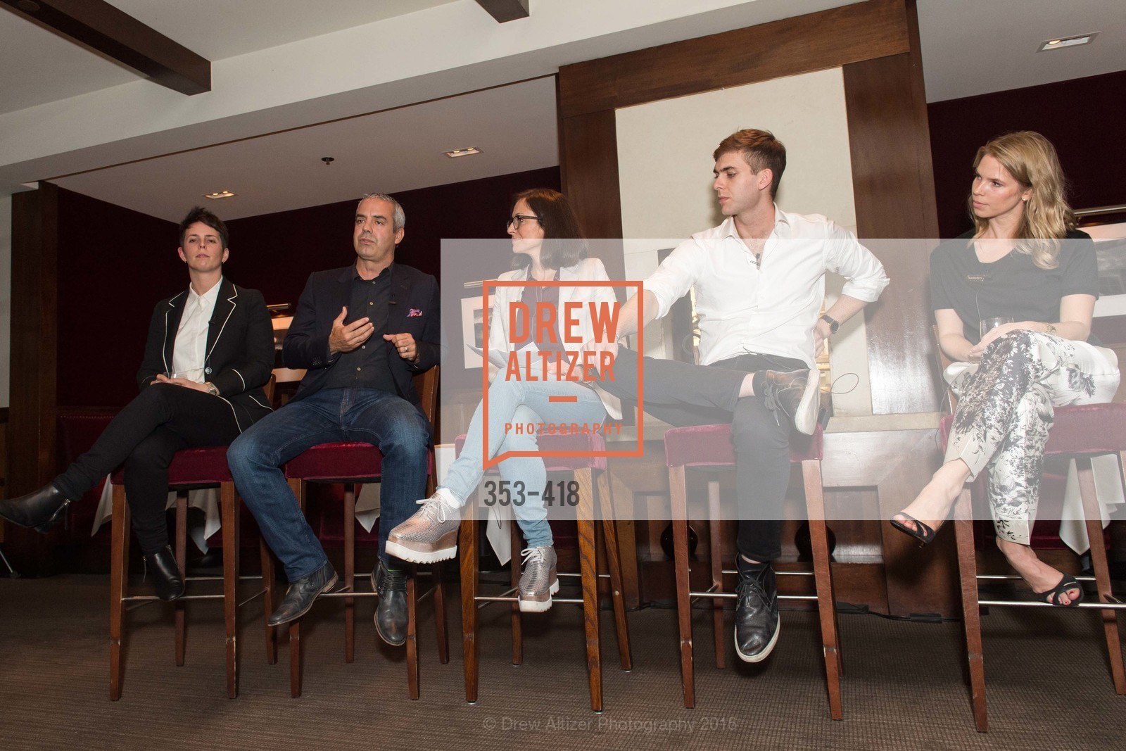 Jessica Silverman, Kevin Johnson, Sarah Thornton, Carter Cleveland, Courtney Kremers, Artsy and Sotheby's Village Pub Dinner, Village Pub, October 27th, 2015,Drew Altizer, Drew Altizer Photography, full-service agency, private events, San Francisco photographer, photographer california