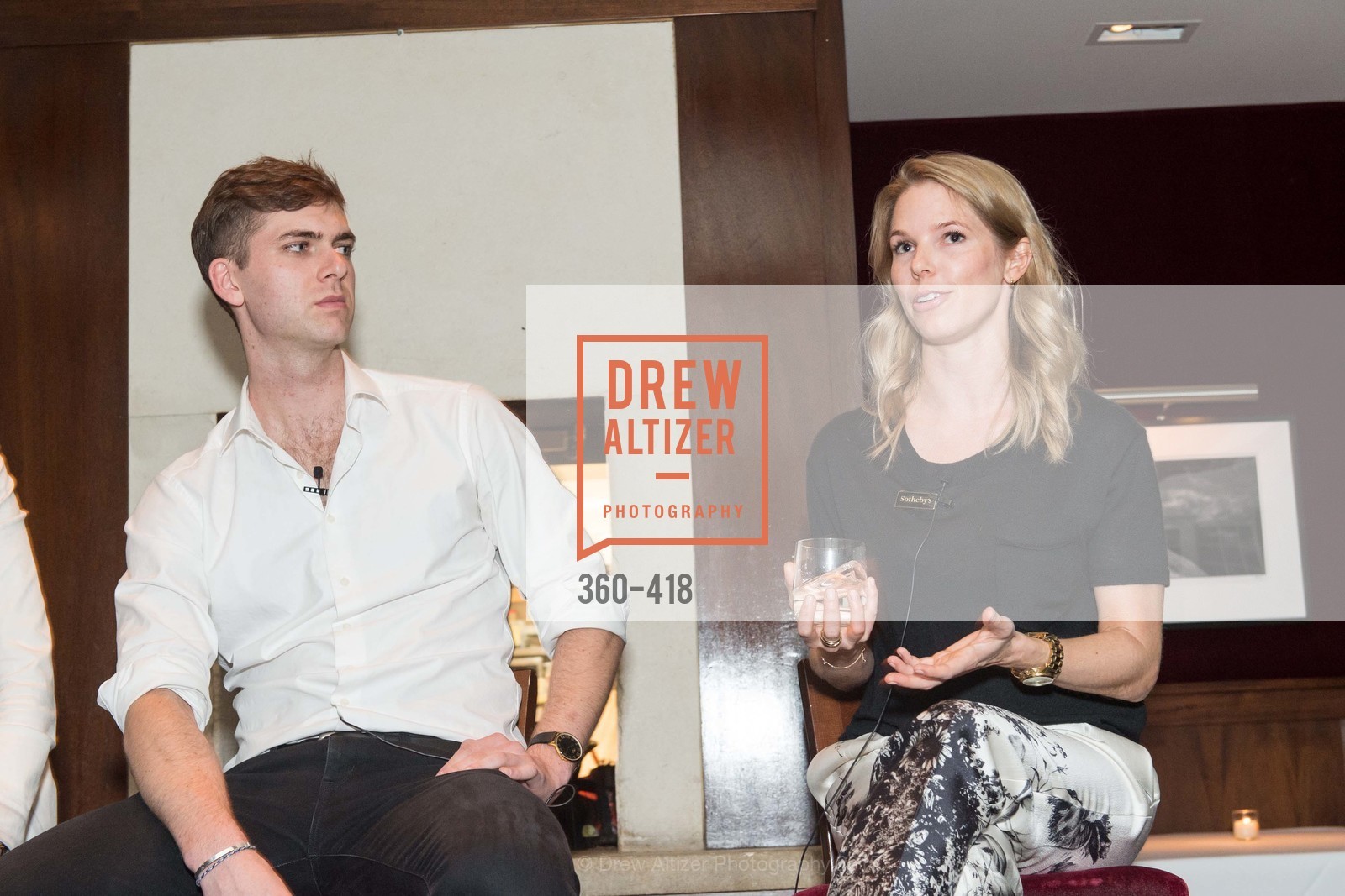 Carter Cleveland, Courtney Kremers, Artsy and Sotheby's Village Pub Dinner, Village Pub, October 27th, 2015,Drew Altizer, Drew Altizer Photography, full-service agency, private events, San Francisco photographer, photographer california