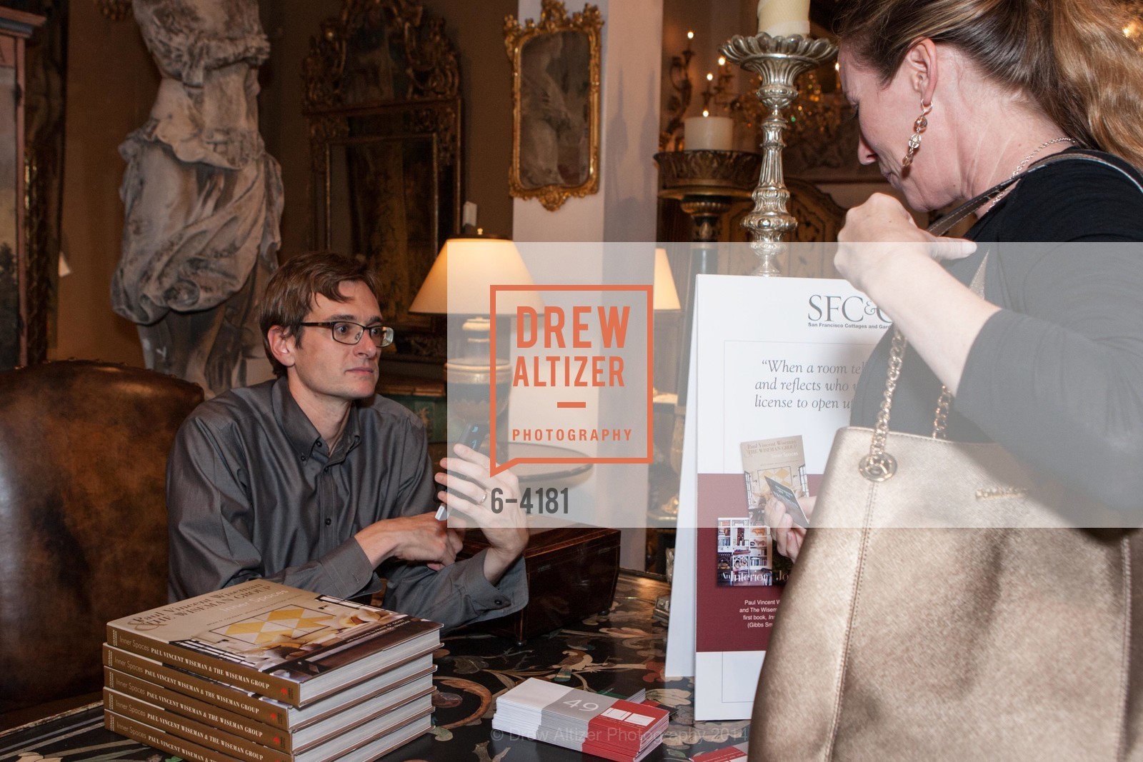 Book signing and celebration for THE WISEMAN GROUP'S New Book "Inner Spaces" at C. Mariani Antiques, US, October 31st, 2014, Photo #6-4181 Photo #6-4181