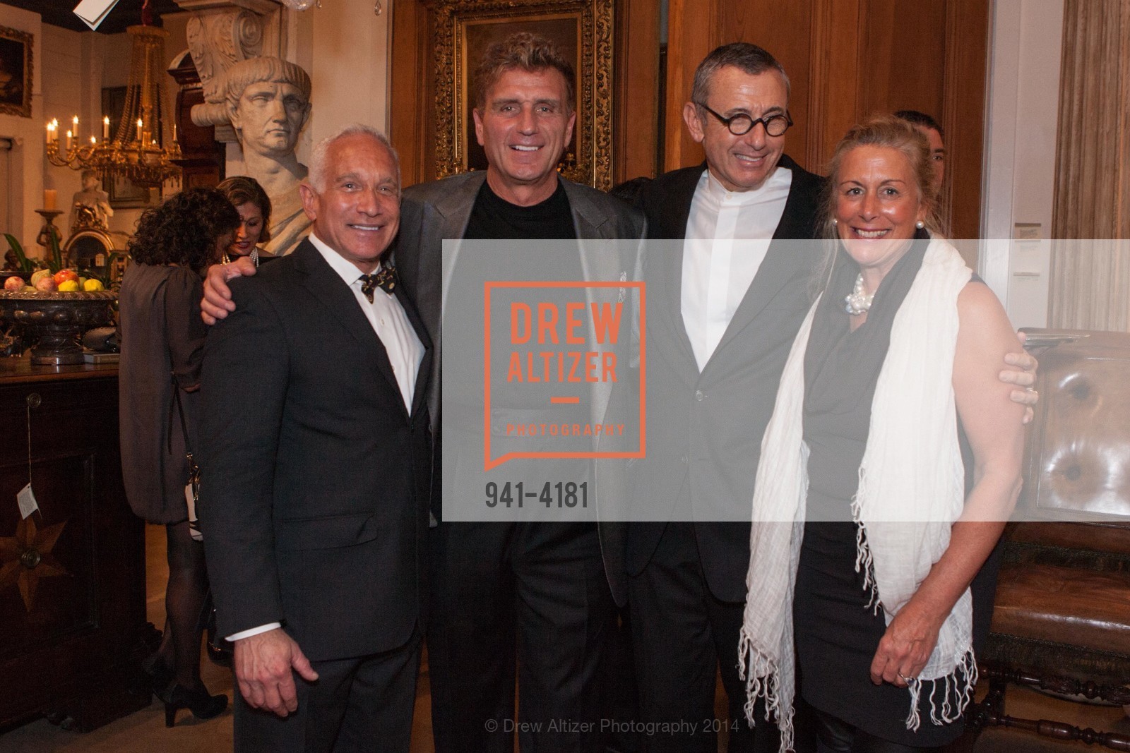Buzz Kaplan, Claudio Mariani, Paul Wiseman, Marie Peterson, Book signing and celebration for THE WISEMAN GROUP'S New Book "Inner Spaces" at C. Mariani Antiques, US, October 31st, 2014, Photo #941-4181 Buzz Kaplan, Claudio Mariani, Paul Wiseman, Marie Peterson, Photo #941-4181