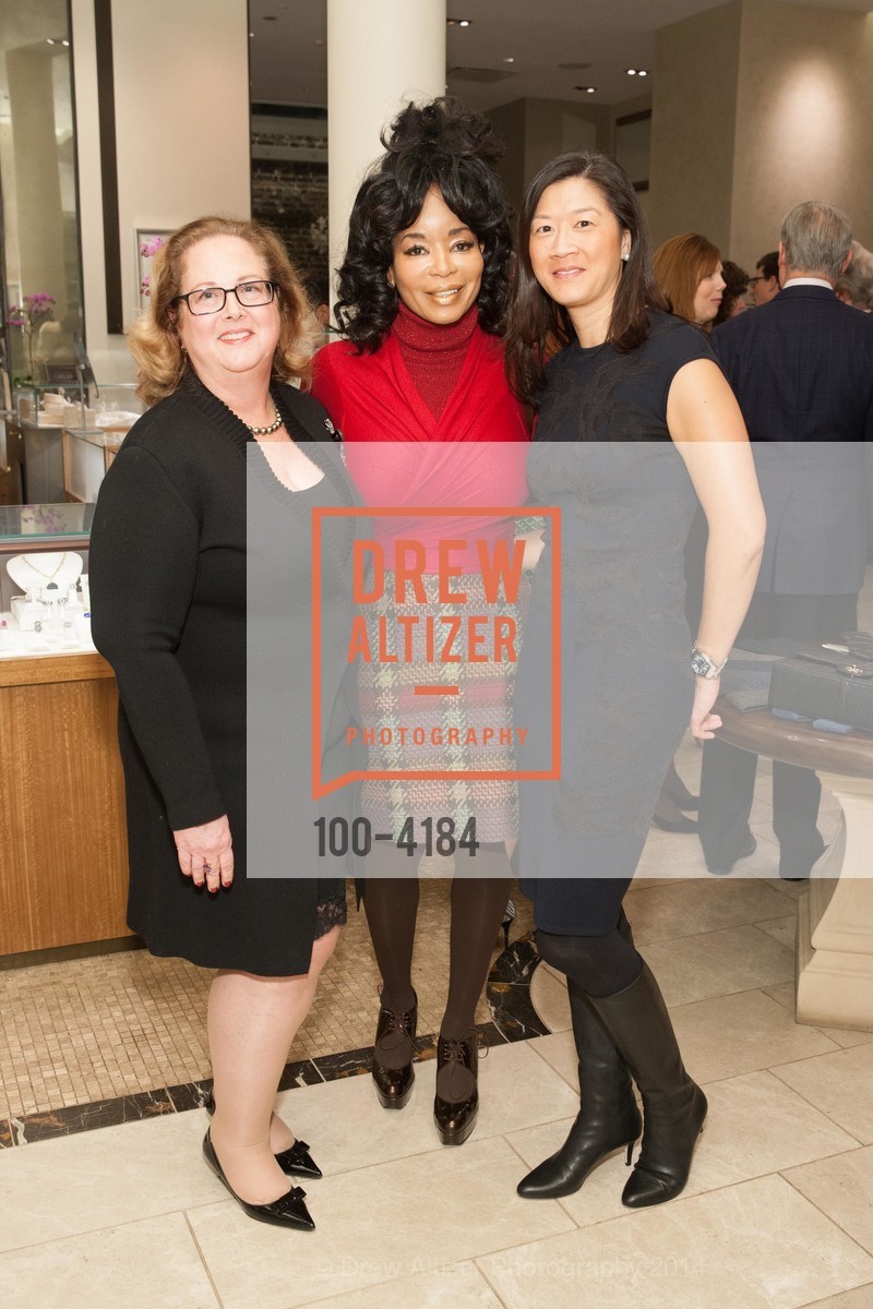 Lisa Stern Hazelwood, Michelle Renee, Christine Leong Connors, SAN FRANCISCO BALLET Launch Party 2015, US, December 19th, 2014, Photo #100-4184 Lisa Stern Hazelwood, Michelle Renee, Christine Leong Connors, Photo #100-4184