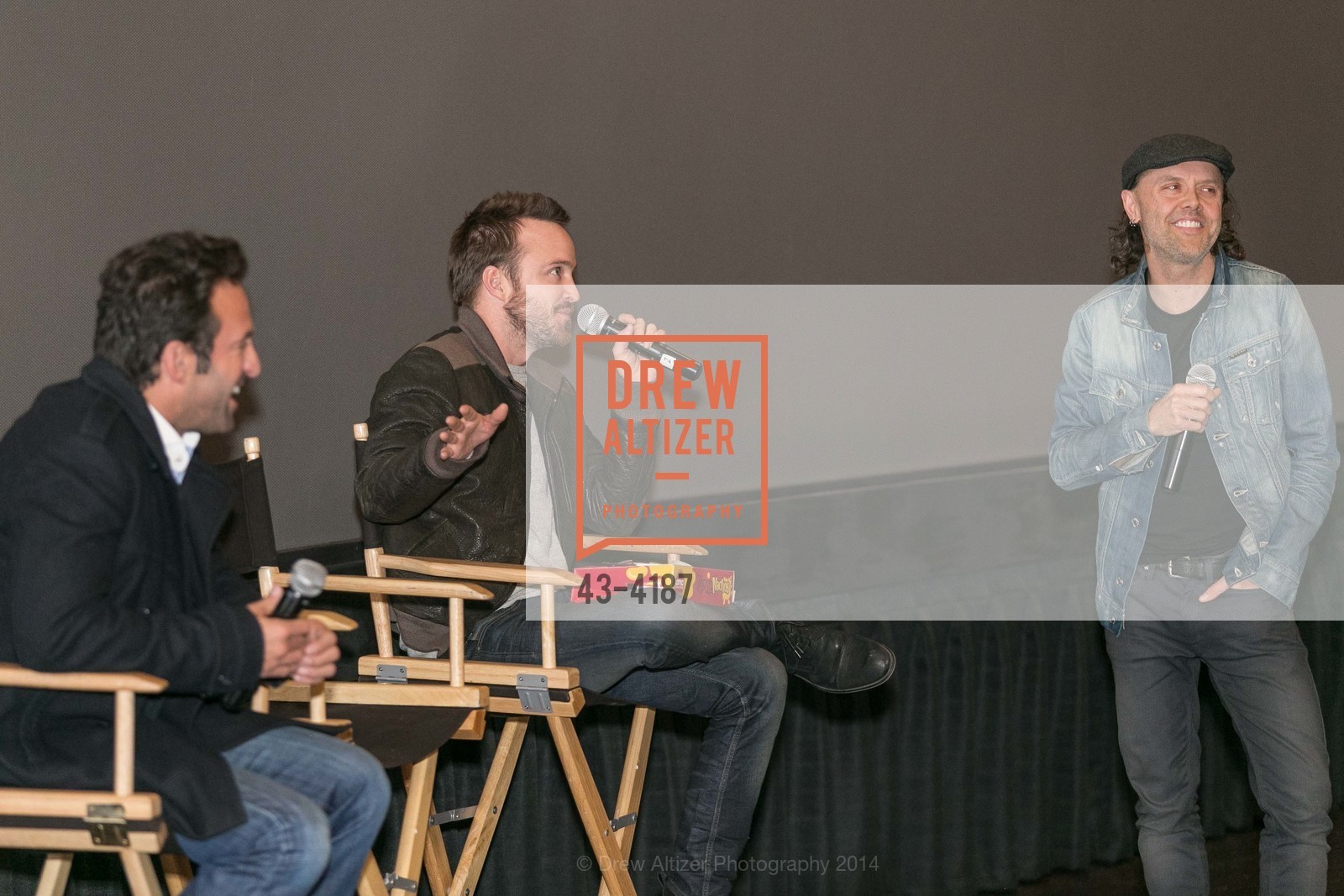 Scott Waugh, Aaron Paul, Lars Ulrich, Photo #43-4187