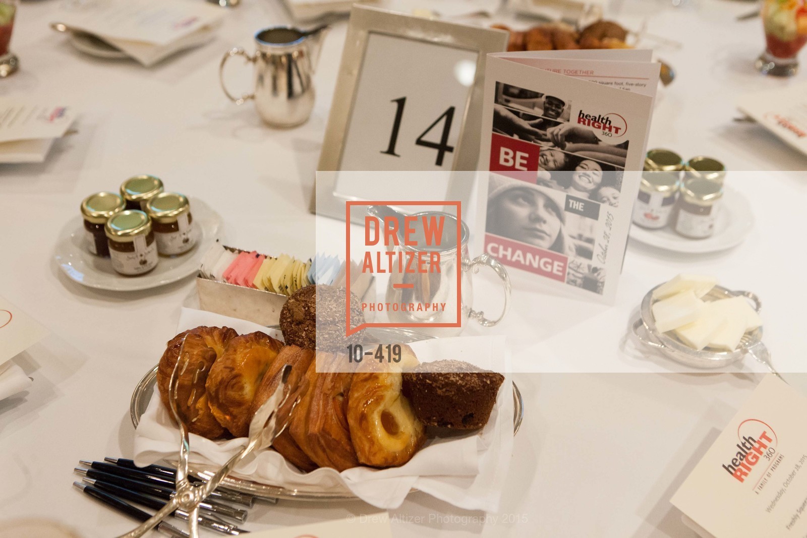 Atmosphere, HealthRight 360 BE THE CHANGE, Four Season Hotel, Veranda Room. 757 Market Street, October 28th, 2015,Drew Altizer, Drew Altizer Photography, full-service agency, private events, San Francisco photographer, photographer california