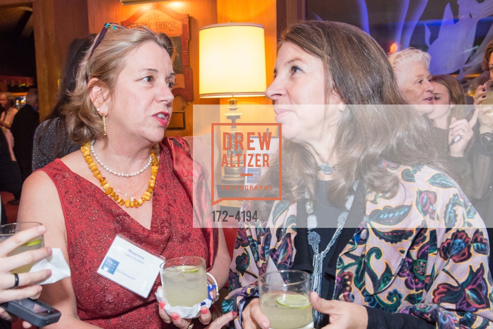 Maureen Labro, Melissa D'Amore, HUMAN RIGHTS WATCH Voices of Justice Dinner, US, November 21st, 2014, Photo #172-4194 Maureen Labro, Melissa D'Amore, Photo #172-4194