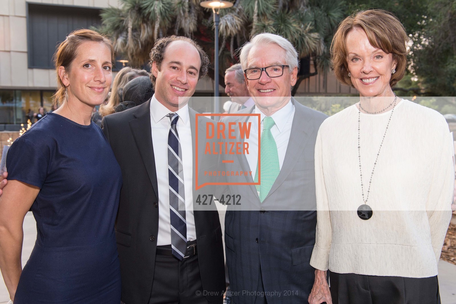 Kerry Linetzky, Jason Linetzky, Charles Schwab, Helen Schwab, Anderson, US, September 19th, 2014, Photo #427-4212 Kerry Linetzky, Jason Linetzky, Charles Schwab, Helen Schwab, Photo #427-4212