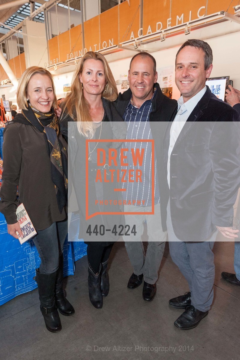 Christina Kramlich, Sharon Kramlich, Rich Kramlich, Peter Bowing, Blue Prints, Blue Jeans & Bluegrass: A CCA Scholarship Gala in Honor of Art Gensler, US, March 26th, 2014, Photo #440-4224 Christina Kramlich, Sharon Kramlich, Rich Kramlich, Peter Bowing, Photo #440-4224