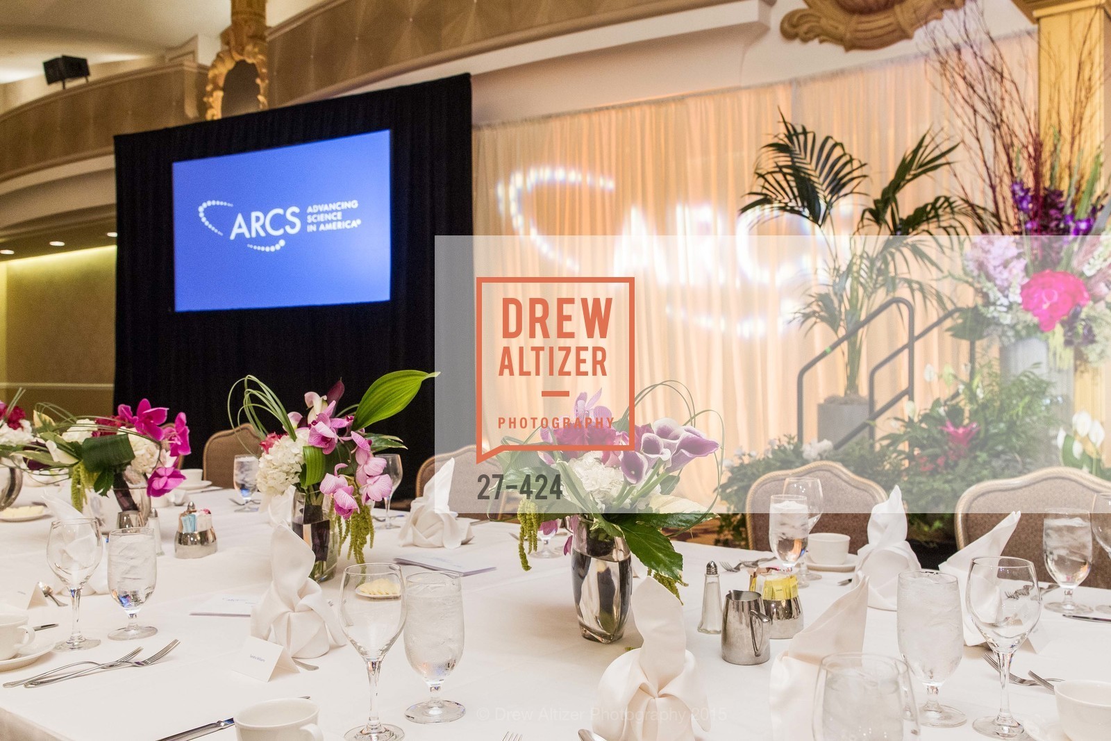 Atmosphere, 2015 ARCS Foundation Scholar Awards Luncheon, The Fairmont San Francisco. 950 Mason St, October 29th, 2015,Drew Altizer, Drew Altizer Photography, full-service agency, private events, San Francisco photographer, photographer california