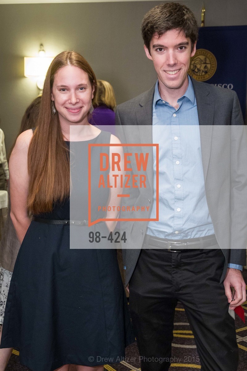 Amy Goldberg, Daniel Swain, 2015 ARCS Foundation Scholar Awards Luncheon, The Fairmont San Francisco. 950 Mason St, October 29th, 2015,Drew Altizer, Drew Altizer Photography, full-service agency, private events, San Francisco photographer, photographer california