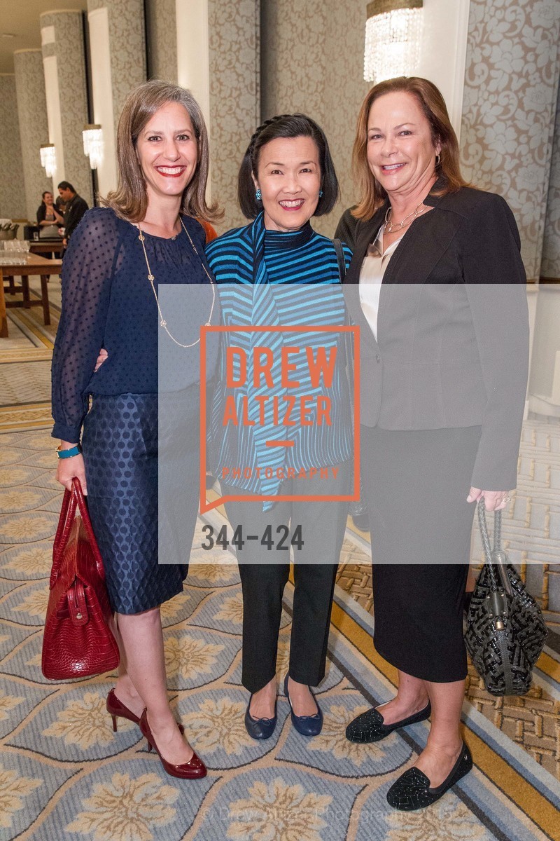 Gabrielle Kivitz, Sharon Woo, Susan DuCote, 2015 ARCS Foundation Scholar Awards Luncheon, The Fairmont San Francisco. The Fairmont San Francisco, . 950 Mason St, October 29th, 2015, Photo #344-424 Gabrielle Kivitz, Sharon Woo, Susan DuCote, Photo #344-424