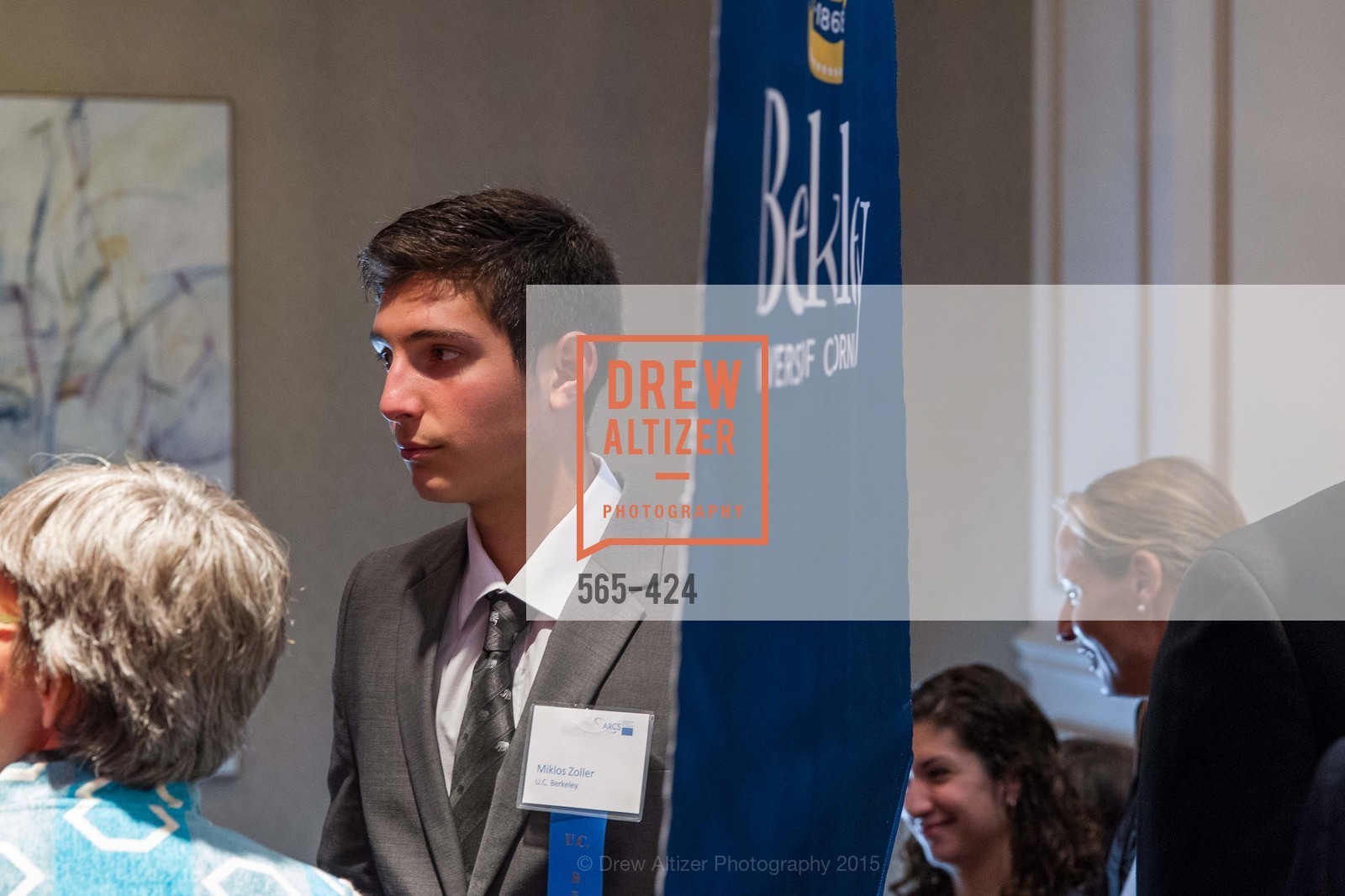 Miklos Zoller, 2015 ARCS Foundation Scholar Awards Luncheon, The Fairmont San Francisco. 950 Mason St, October 29th, 2015,Drew Altizer, Drew Altizer Photography, full-service agency, private events, San Francisco photographer, photographer california