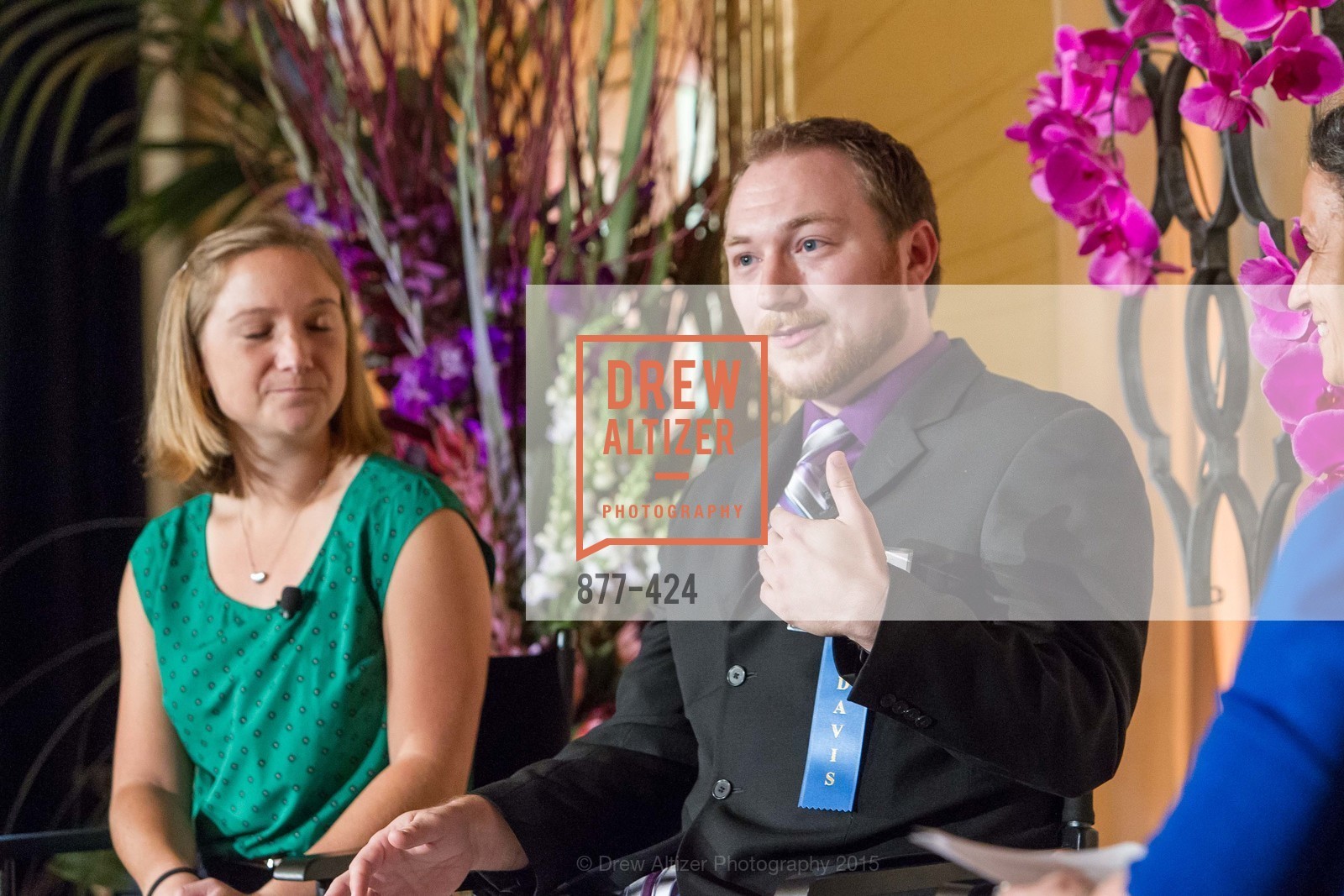 Kathleen Sokolowsky, Brad Hobson, 2015 ARCS Foundation Scholar Awards Luncheon, The Fairmont San Francisco. 950 Mason St, October 29th, 2015,Drew Altizer, Drew Altizer Photography, full-service event agency, private events, San Francisco photographer, photographer California
