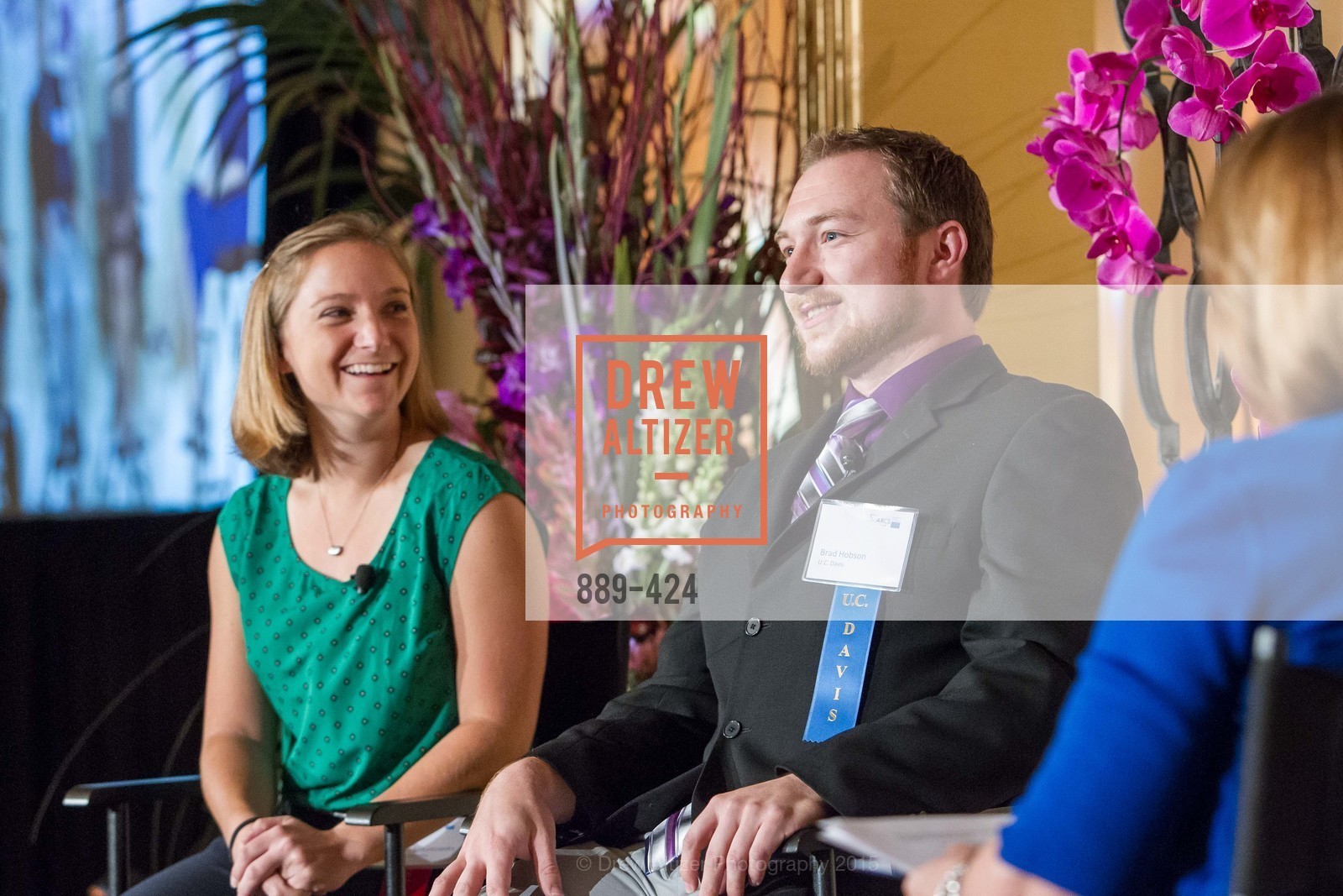Kathleen Sokolowsky, Brad Hobson, 2015 ARCS Foundation Scholar Awards Luncheon, The Fairmont San Francisco. 950 Mason St, October 29th, 2015,Drew Altizer, Drew Altizer Photography, full-service agency, private events, San Francisco photographer, photographer california