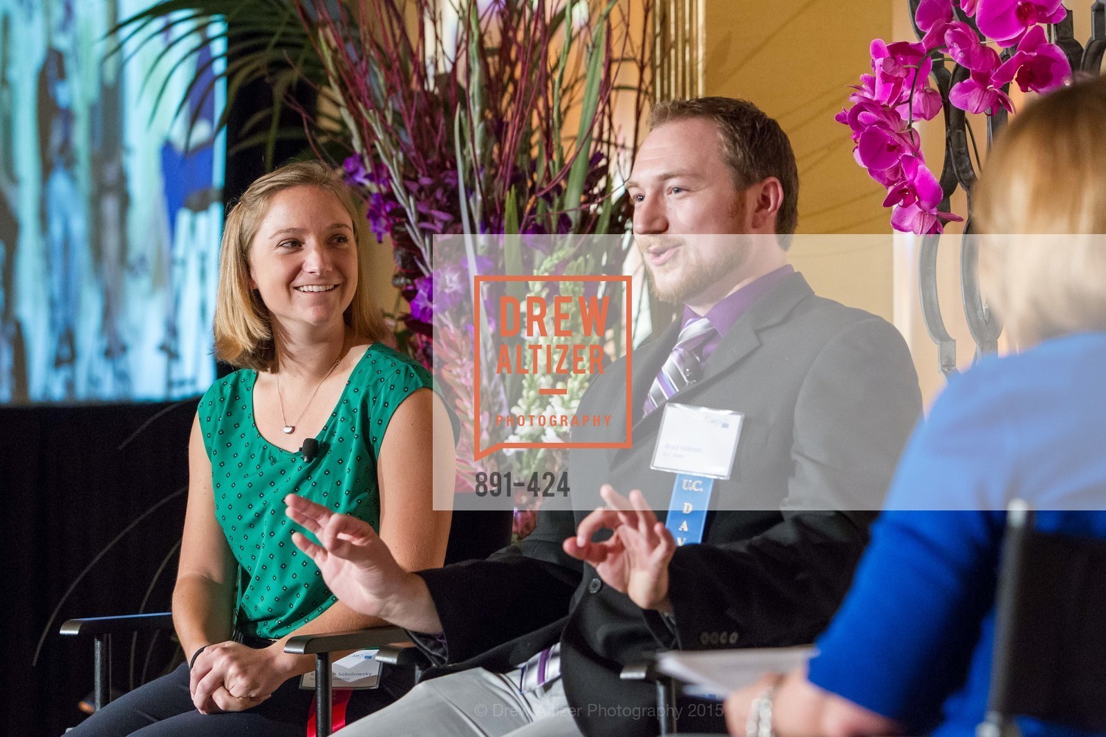 Kathleen Sokolowsky, Brad Hobson, 2015 ARCS Foundation Scholar Awards Luncheon, The Fairmont San Francisco. 950 Mason St, October 29th, 2015,Drew Altizer, Drew Altizer Photography, full-service agency, private events, San Francisco photographer, photographer california