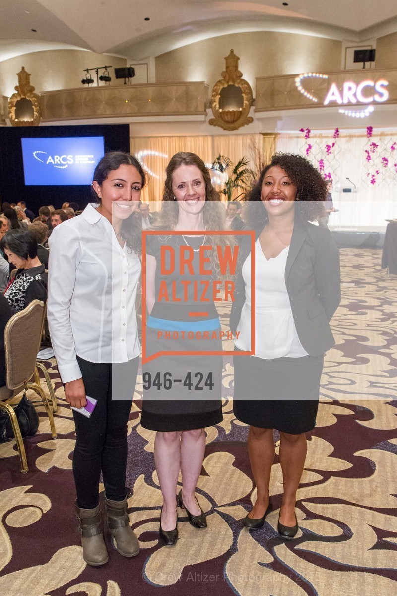 Claudia Corona, Anne-Marie Fowler, Willie Mae Reese, 2015 ARCS Foundation Scholar Awards Luncheon, The Fairmont San Francisco. The Fairmont San Francisco, . 950 Mason St, October 29th, 2015, Photo #946-424 Claudia Corona, Anne-Marie Fowler, Willie Mae Reese, Photo #946-424