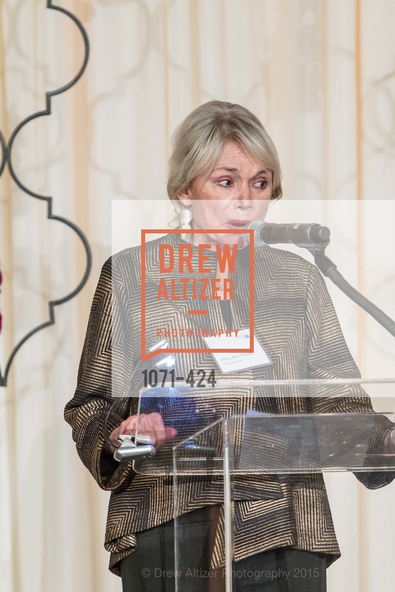 Mary Ann Mason, 2015 ARCS Foundation Scholar Awards Luncheon, The Fairmont San Francisco. 950 Mason St, October 29th, 2015,Drew Altizer, Drew Altizer Photography, full-service agency, private events, San Francisco photographer, photographer california