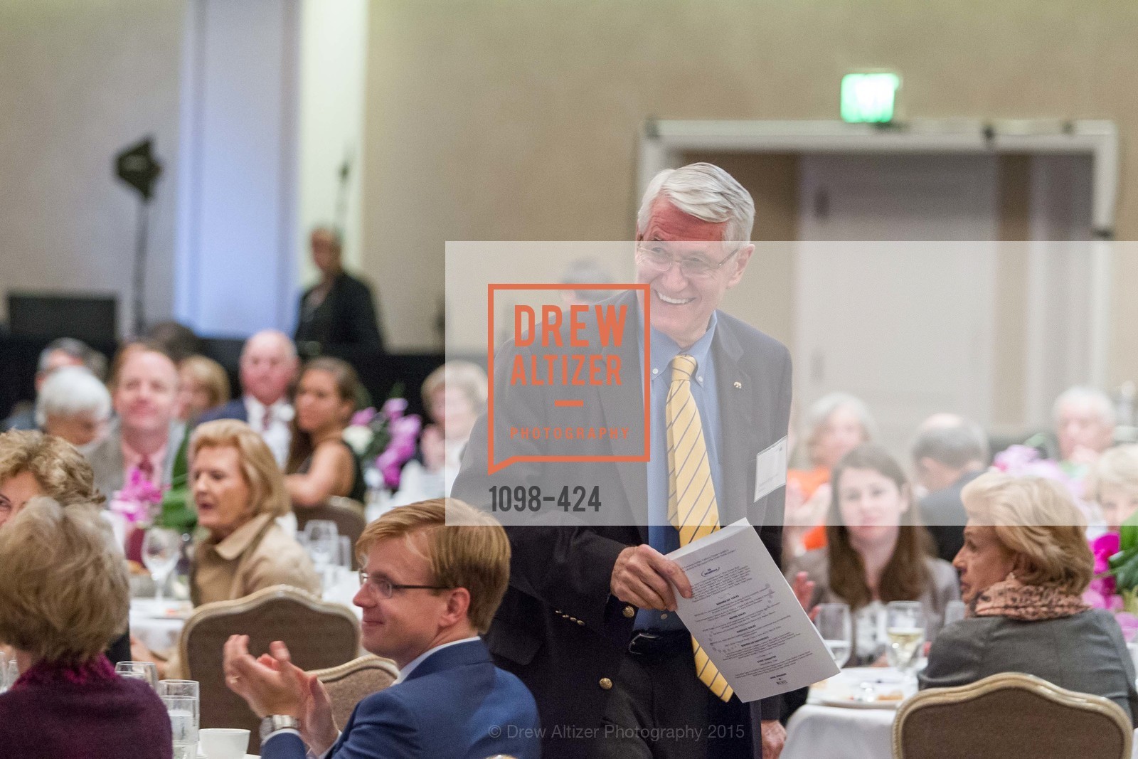 Robert Birgeneau, 2015 ARCS Foundation Scholar Awards Luncheon, The Fairmont San Francisco. 950 Mason St, October 29th, 2015,Drew Altizer, Drew Altizer Photography, full-service agency, private events, San Francisco photographer, photographer california
