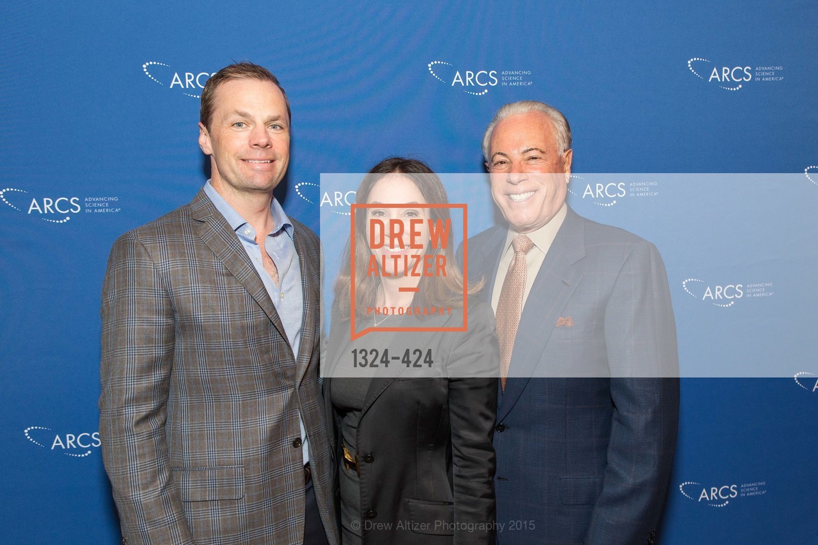 Brad DeJean, Samantha DeJean, Steven Bley, 2015 ARCS Foundation Scholar Awards Luncheon, The Fairmont San Francisco. The Fairmont San Francisco, . 950 Mason St, October 29th, 2015, Photo #1324-424 Brad DeJean, Samantha DeJean, Steven Bley, Photo #1324-424