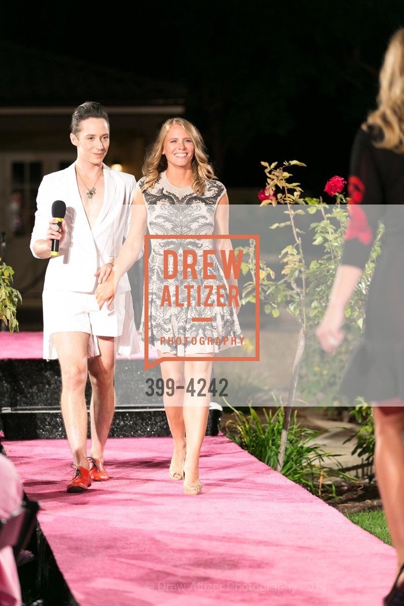 Johnny Weir, Danielle York, Cocktails & Couture - old, US, August 27th, 2014, Photo #399-4242 Johnny Weir, Danielle York, Photo #399-4242