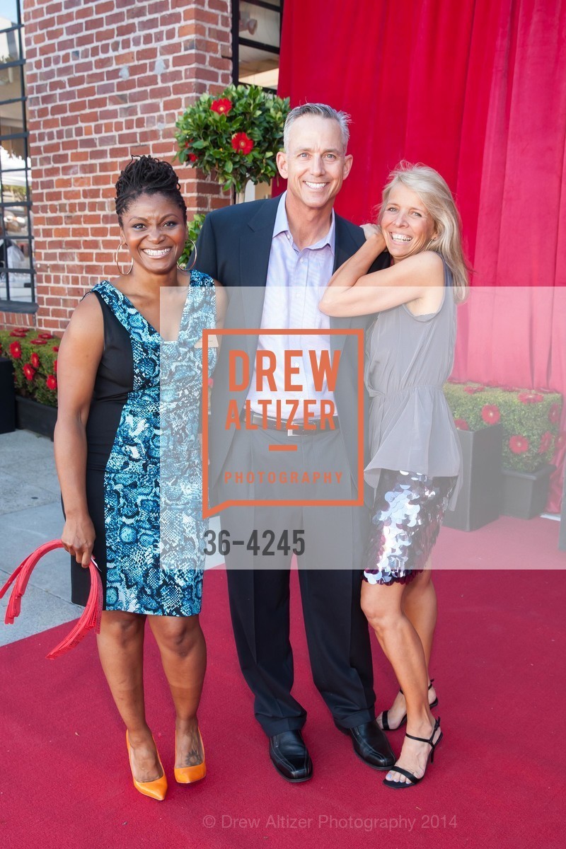 Shonda Dawson, Chris Snyder, Karen Baumann, DALTILE/MOHAWK Opening, US, June 26th, 2014, Photo #36-4245 Shonda Dawson, Chris Snyder, Karen Baumann, Photo #36-4245