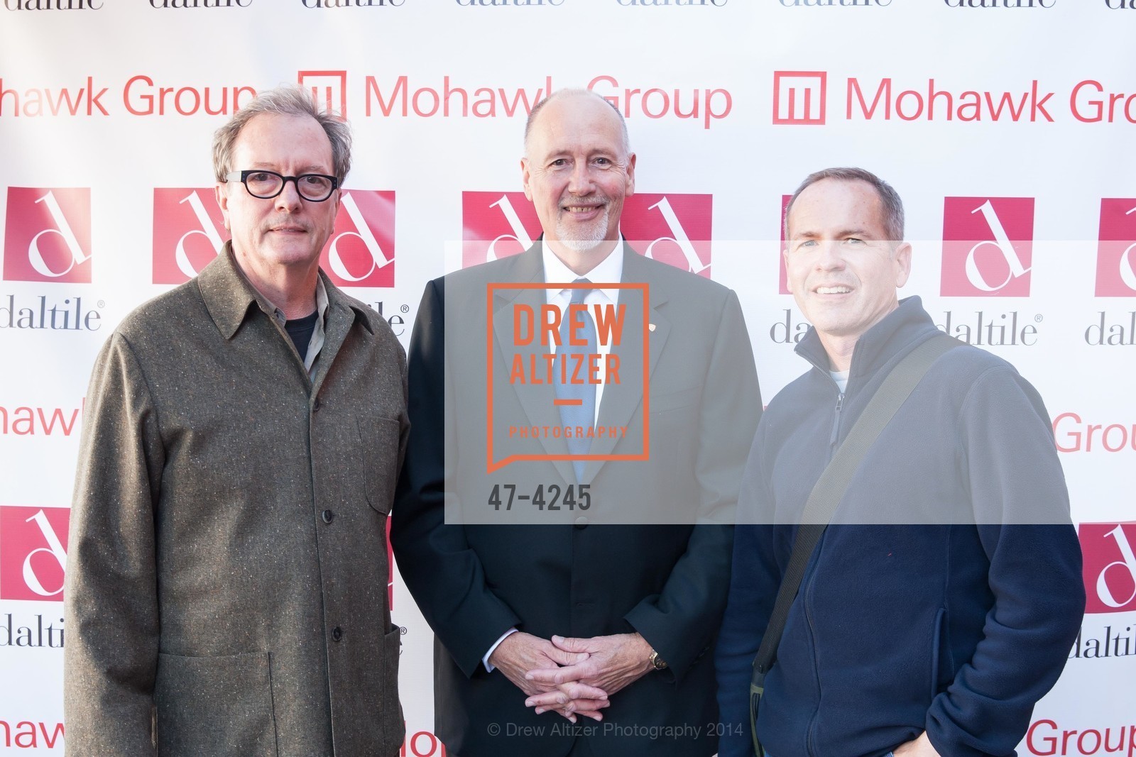 Stanford Hughes, Bob Mosblech, Scott Carrier, DALTILE/MOHAWK Opening, US, June 26th, 2014, Photo #47-4245 Stanford Hughes, Bob Mosblech, Scott Carrier, Photo #47-4245