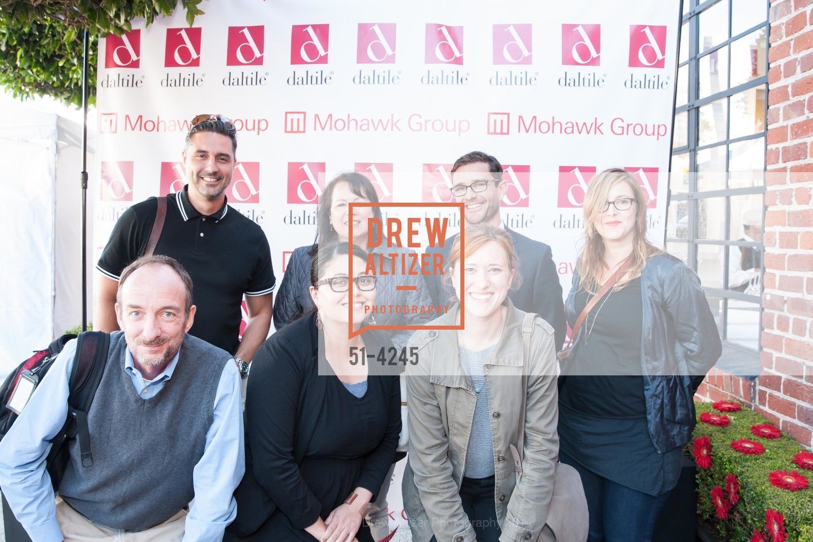 Mark Malloy, Marissa Bruce, Kelsey Versteeg, Michelle Gutierrez, Daniel Herriot, Martin Luz, DALTILE/MOHAWK Opening, US, June 26th, 2014, Photo #51-4245 Mark Malloy, Marissa Bruce, Kelsey Versteeg, Michelle Gutierrez, Daniel Herriot, Martin Luz, Photo #51-4245