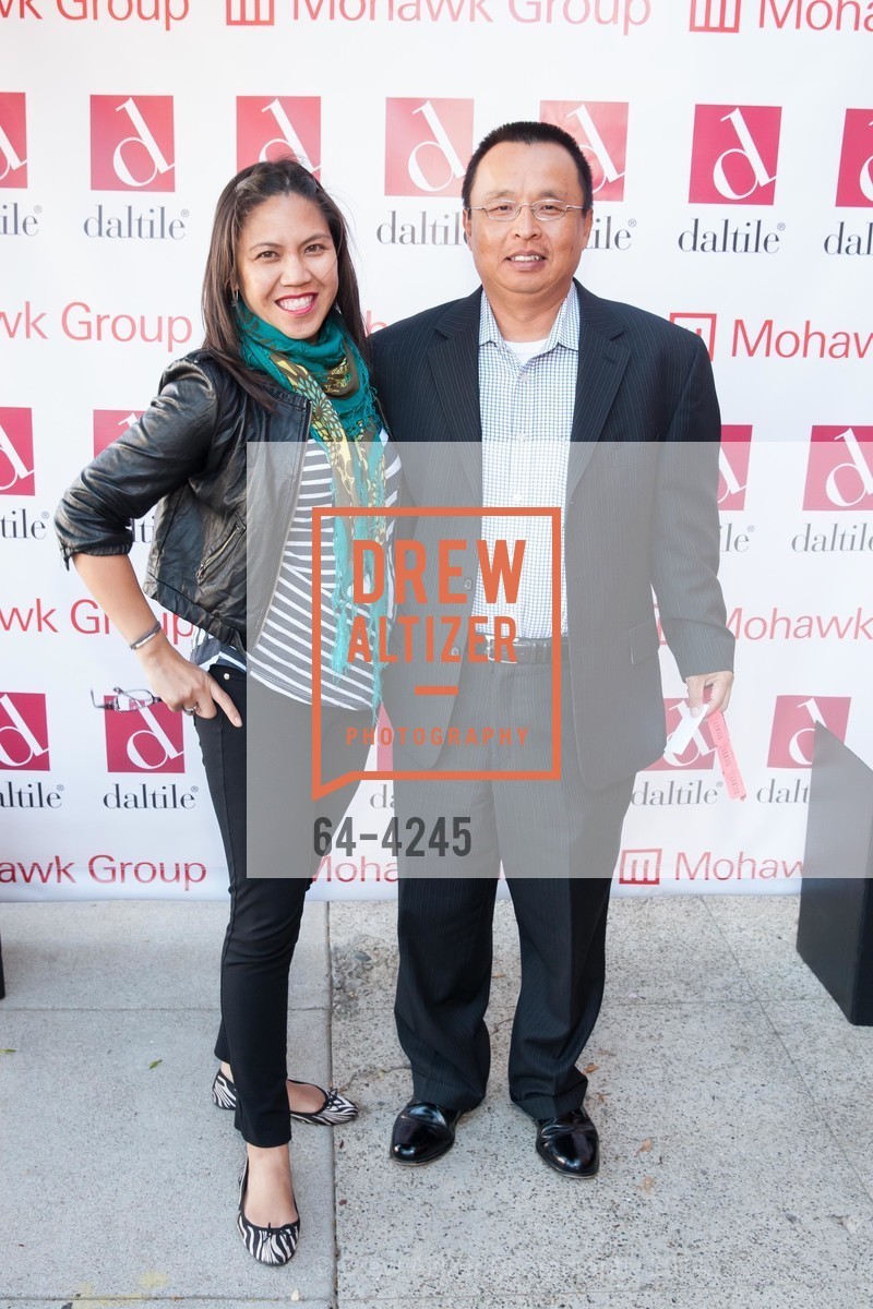 Rose Ravasco, Rudy Yu, DALTILE/MOHAWK Opening, US, June 26th, 2014, Photo #64-4245 Rose Ravasco, Rudy Yu, Photo #64-4245