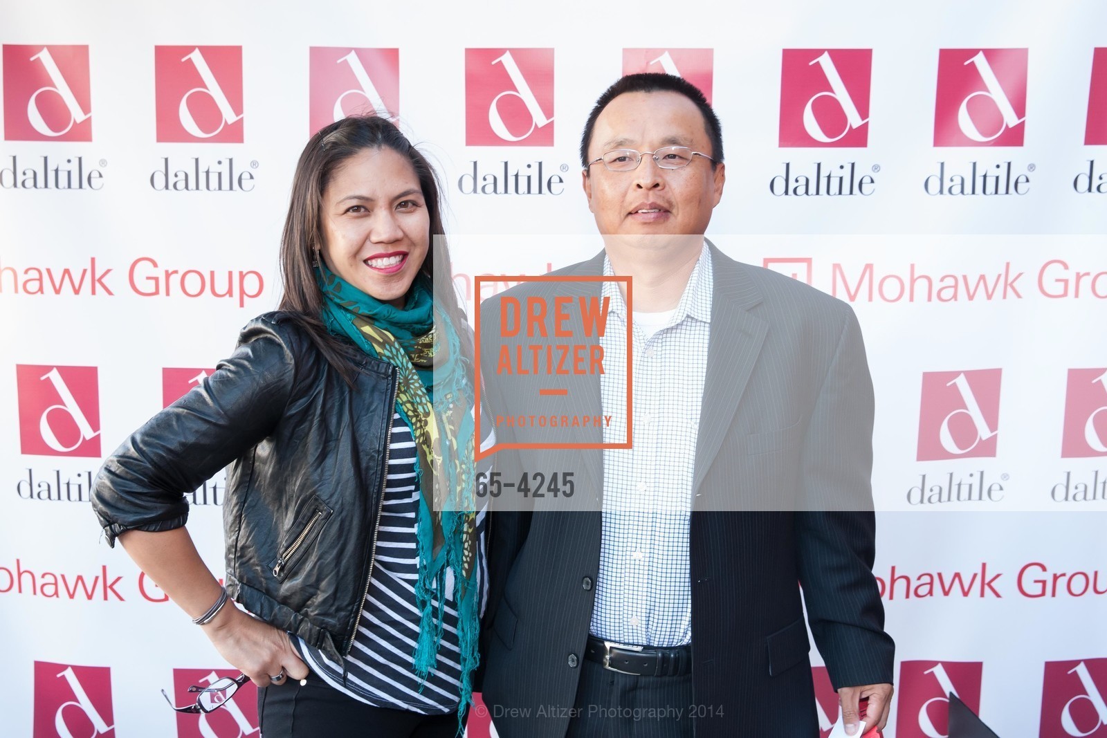 Rose Ravasco, Rudy Yu, DALTILE/MOHAWK Opening, US, June 26th, 2014, Photo #65-4245 Rose Ravasco, Rudy Yu, Photo #65-4245