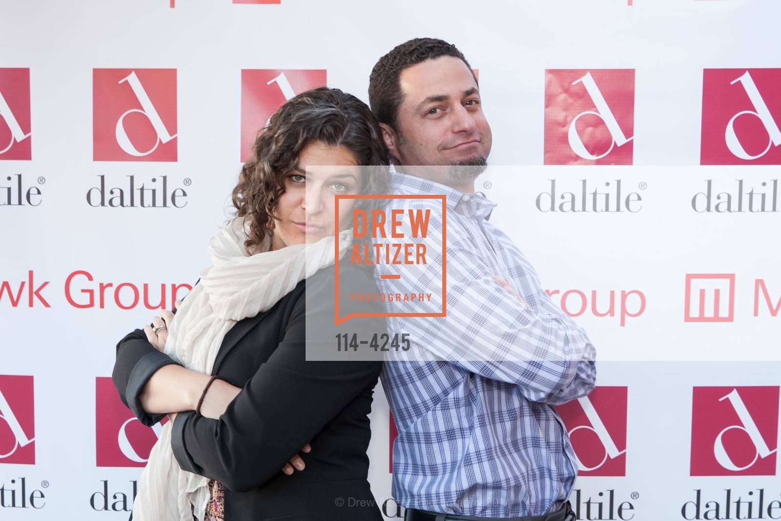 Brooke Taylor, Adam Winig, DALTILE/MOHAWK Opening, US, June 26th, 2014, Photo #114-4245 Brooke Taylor, Adam Winig, Photo #114-4245