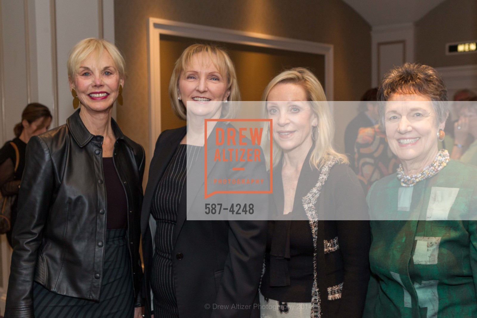 DeAnn Spalding, Venetta Rohal, Barbara Brown, Carol Doll, NARAL Pro-Choice America 19th San Francisco Power of Choice Luncheon, US, March 6th, 2014, Photo #587-4248 DeAnn Spalding, Venetta Rohal, Barbara Brown, Carol Doll, Photo #587-4248