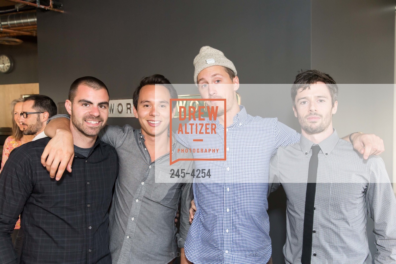 Brad Birdsall, Dave Gamache, Jacob Thornton, Nicolas Gallagher, foreword at Medium, US, September 17th, 2014, Photo #245-4254 Brad Birdsall, Dave Gamache, Jacob Thornton, Nicolas Gallagher, Photo #245-4254