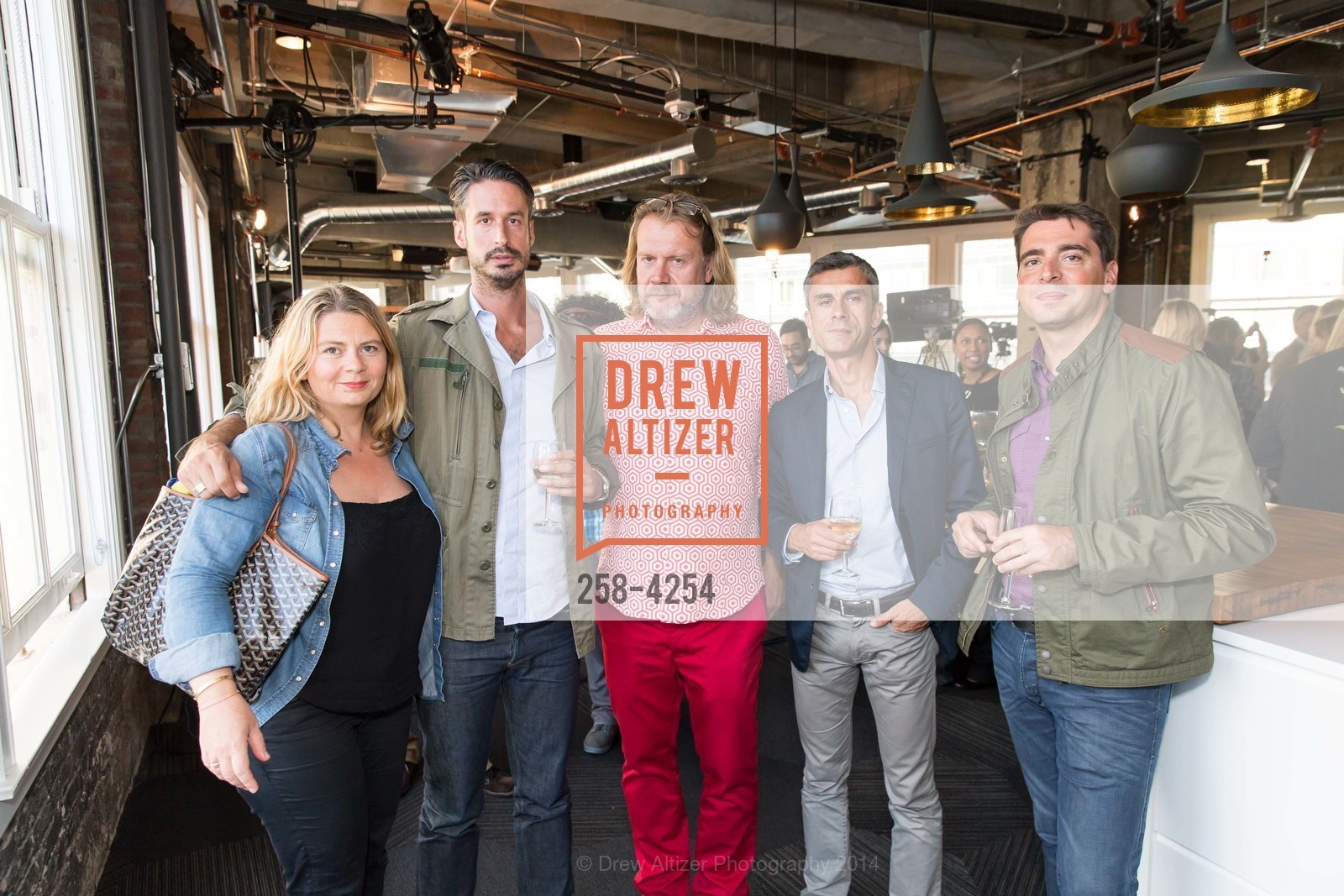 Aline Marrache, Eric Laroche, Phil Jeudy, Vincent Navarro, foreword at Medium, US, September 17th, 2014, Photo #258-4254 Aline Marrache, Eric Laroche, Phil Jeudy, Vincent Navarro, Photo #258-4254