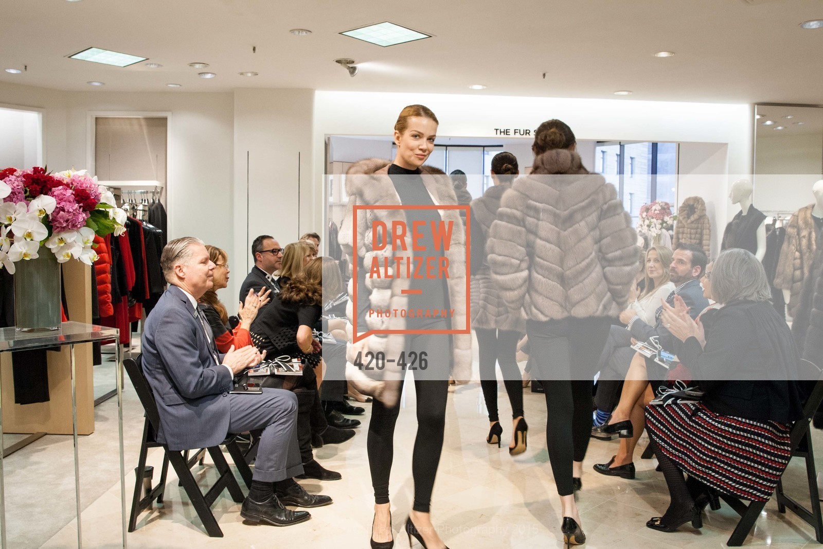 Fashion Show, Rindi at Saks Fur Salon, Saks Fifth Avenue, Fur Salon, October 29th, 2015,Drew Altizer, Drew Altizer Photography, full-service event agency, private events, San Francisco photographer, photographer California