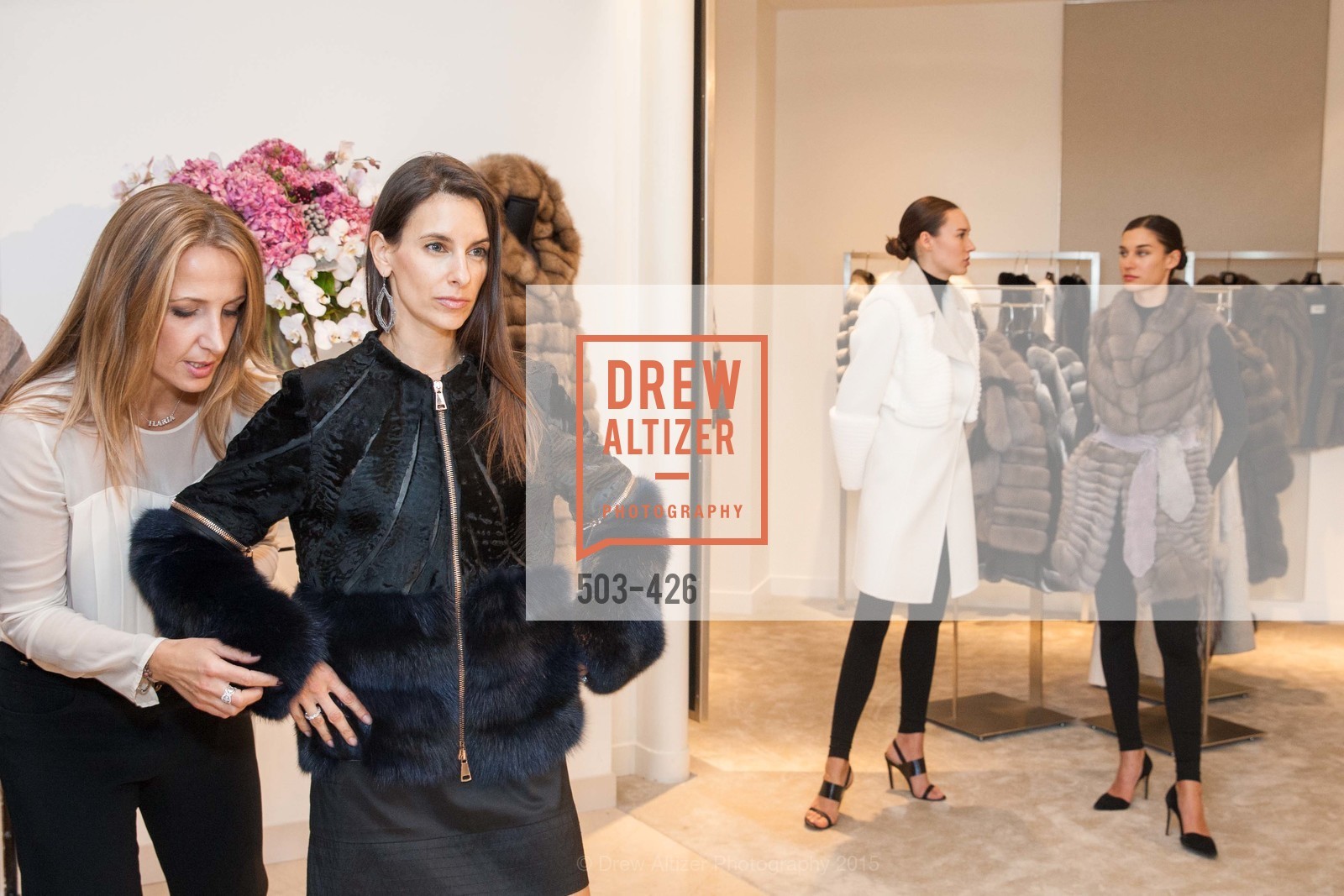 Ilaria Fabbri, Patricia Dassios, Rindi at Saks Fur Salon, Saks Fifth Avenue, Fur Salon, October 29th, 2015,Drew Altizer, Drew Altizer Photography, full-service agency, private events, San Francisco photographer, photographer california