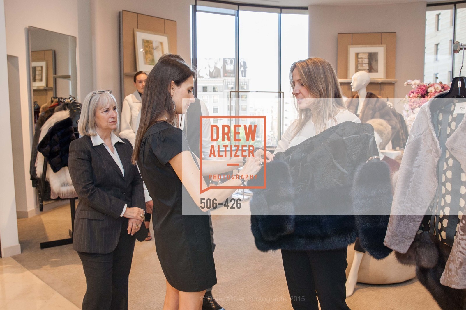 Patricia Dassios, Ilaria Fabbri, Rindi at Saks Fur Salon, Saks Fifth Avenue, Fur Salon, October 29th, 2015,Drew Altizer, Drew Altizer Photography, full-service agency, private events, San Francisco photographer, photographer california