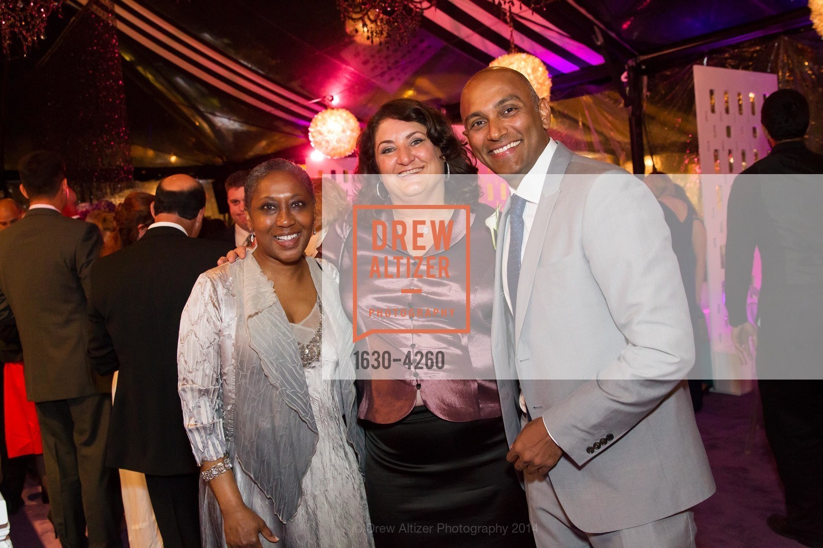 Sherie Hickman with Michelle Isonio and Anup Jacob