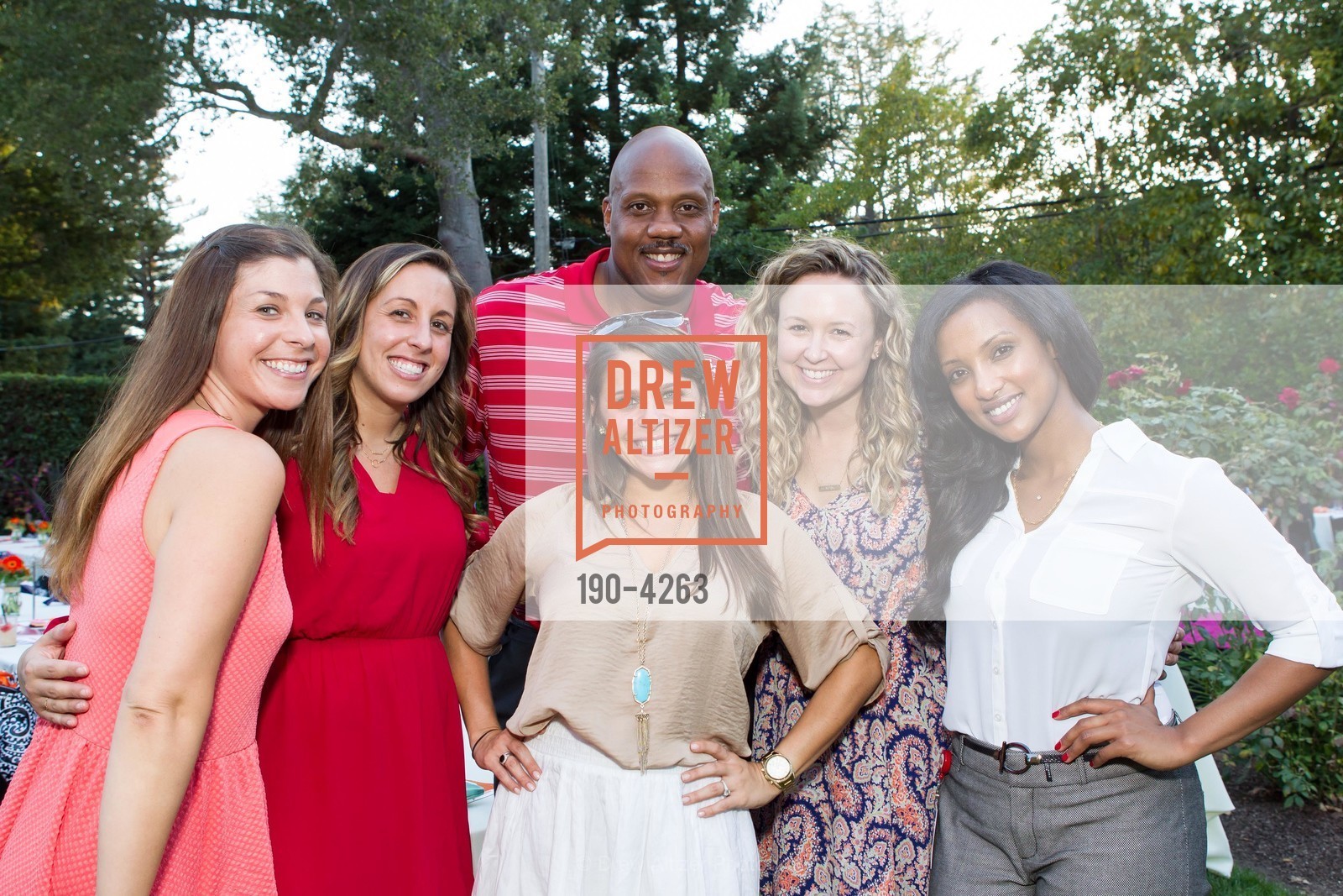 Hilary Barlesi, Samantha Witkowski, Dennis Brown, Sara Scher, Kelly Roberts, Marta Gola, Cocktails & Couture - old, US, August 27th, 2014, Photo #190-4263 Hilary Barlesi, Samantha Witkowski, Dennis Brown, Sara Scher, Kelly Roberts, Marta Gola, Photo #190-4263