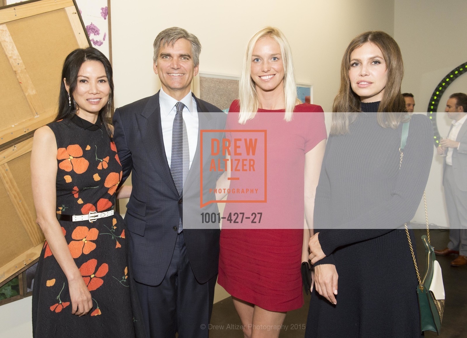 Wendy Murdoch, Tad Smith, Lucy Page, Dasha Zhukova, Artsy and Sotheby's Dinner at Fused, Fused. Fused, October 29th, 2015, Photo #1001-427-27 Wendy Murdoch, Tad Smith, Lucy Page, Dasha Zhukova, Photo #1001-427-27