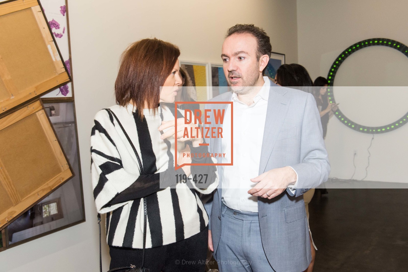 Svetlana Kuzmicheva-Uspenskaya, Sebastian Cwilich, Artsy and Sotheby's Dinner at Fused, Fused, October 29th, 2015,Drew Altizer, Drew Altizer Photography, full-service agency, private events, San Francisco photographer, photographer california